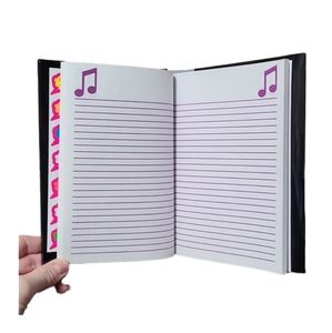 Music light up notebook NWOT